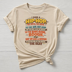 Music T-Shirt : Hip-Hop The Hippie Design, Gildan Softstyle