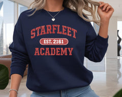 Sci-Fi Parody Sweatshirt: SF Academy Design, Gildan Heavyweight
