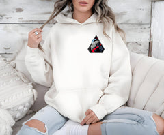 Moon Mission Hoodie: Artemis Design, Front& Back Design - Gildan Heavyweight