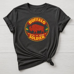Music T-Shirt : Buffalo Soldier Design, Gildan Softstyle
