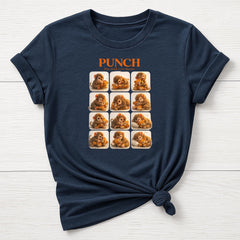 Punch the Zoo Monkey T-Shirt : Play Hard, Love Harder Design, Gildan Softstyle