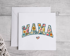 Mothers Day Card - Mama Design