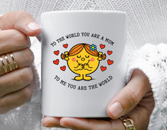 Mum Birthday Mug - World Mum Design - Fast Tracked UK Post!
