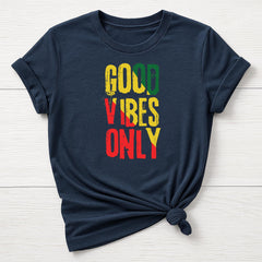 Music T-Shirt : Good Vibes Only Design, Gildan Softstyle