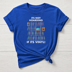 Music T-Shirt : Its Not Hoarding if its Vinyl Shelf Design, Gildan Softstyle