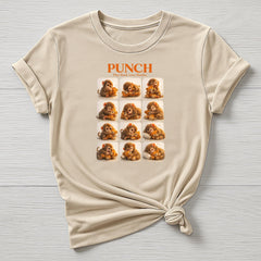 Punch the Zoo Monkey T-Shirt : Play Hard, Love Harder Design, Gildan Softstyle