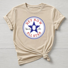 Movie T-Shirt - Hey Now Your An All Star Design: Tracked UK Shipping