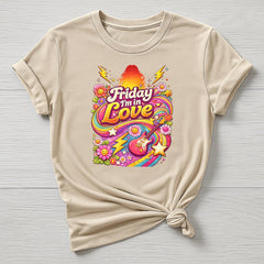 Music T-Shirt : Friday I'm in Love 90's Retro Design, Gildan Softstyle