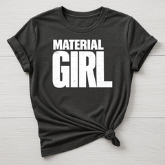 Music T-Shirt : Material Girl Design, Gildan Softstyle