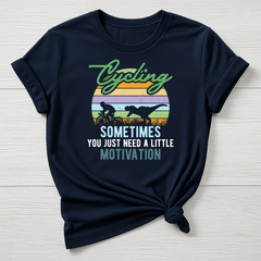 Cycling T-Shirt : Motivation Design, Gildan Softstyle