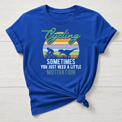 Cycling T-Shirt : Motivation Design, Gildan Softstyle