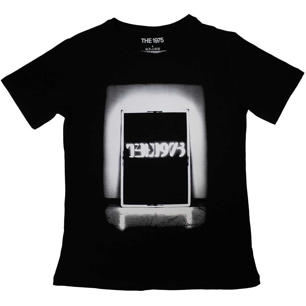 The 1975 Official Ladies T-Shirt: Black Tour (Black) - SIze LADYFIT SMALL
