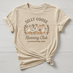 Silly Goose Running Club T-Shirt - Funny Design , Gildan Softstyle