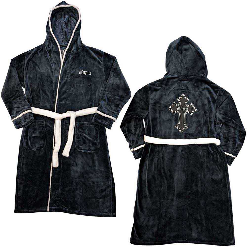 TUPAC UNISEX BATHROBE: (BACK PRINT) - Licensed Product