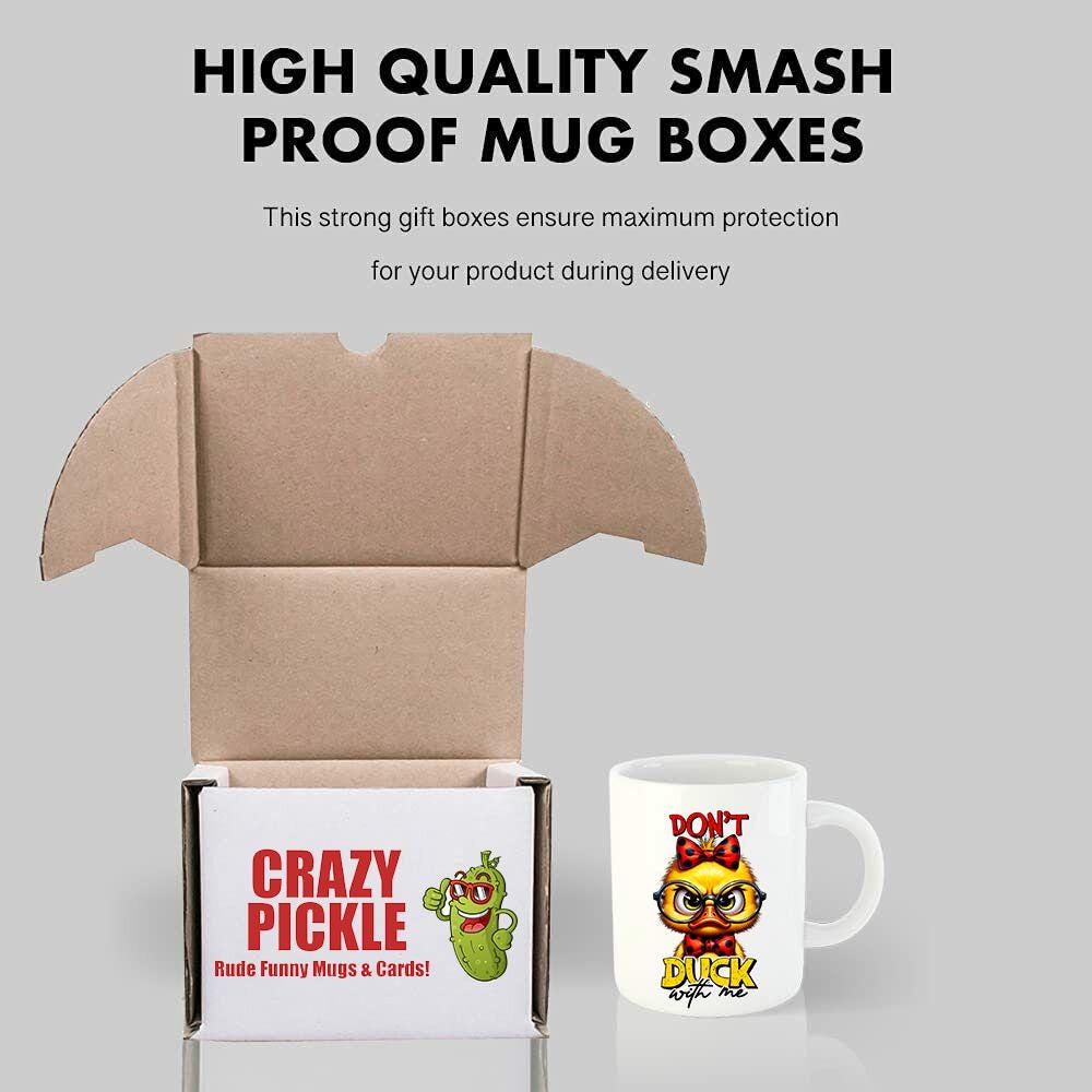 Silly Goose Mug, Over it design - Fast Free Tracked UK Post!