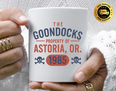 80s Movie Parody Mug - The Goondocks Design, Funny Graphic Coffee Cup with Free Tracked UK Postage