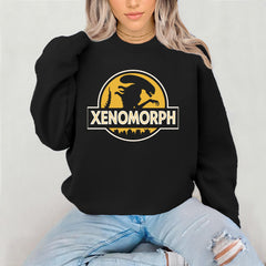 Xenomorph Movie Parody Sweatshirt: Gildan Heavyweight Graphic Top - Fast Tracked UK Shipping