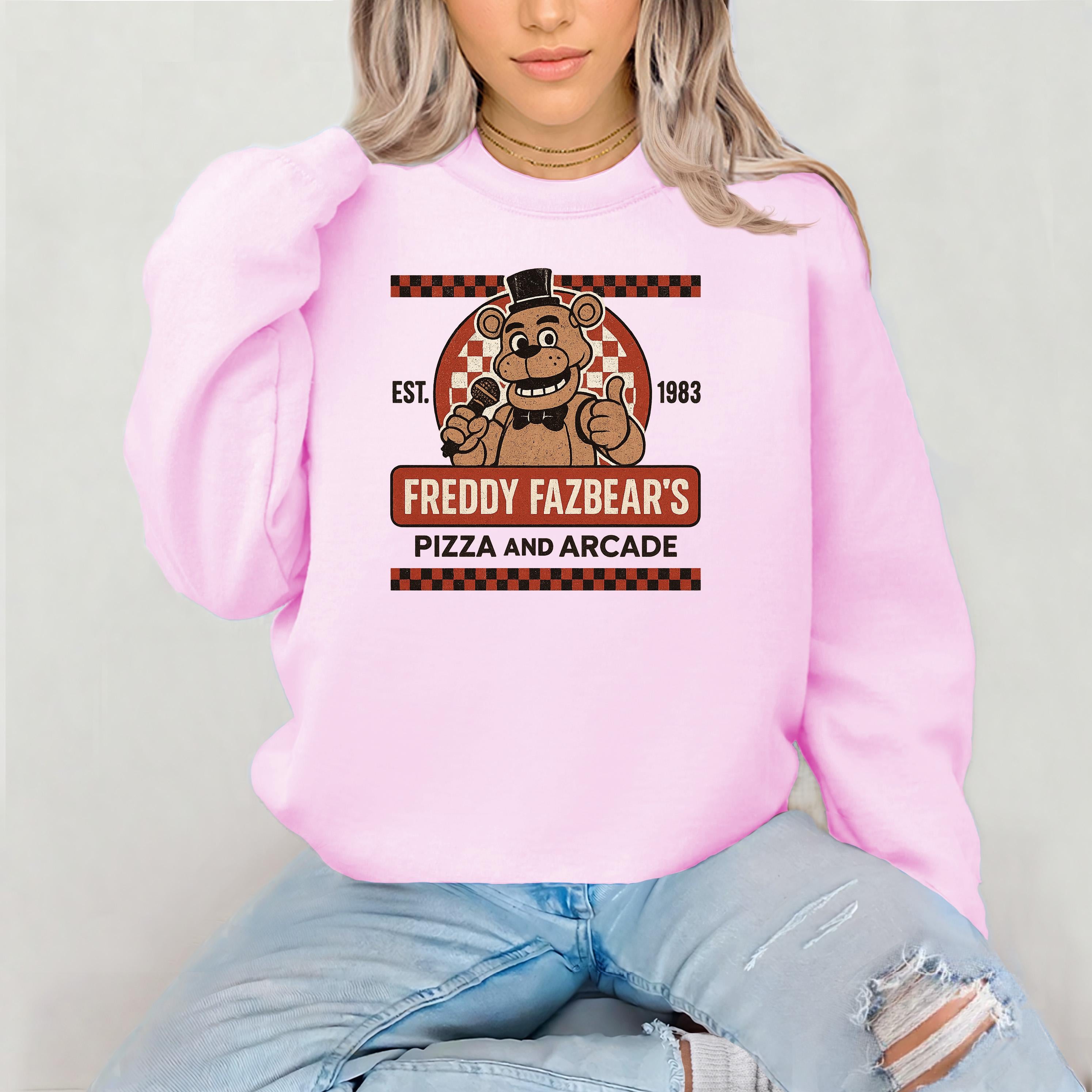 Freddy Pizza Movie Parody Sweatshirt: Gildan Heavy Blend, Fast Tracked UK Postage