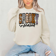 Halloween Sweatshirt: Spooky Season Design - Adults & Kids Sizes, Gildan Heavyweight Blend