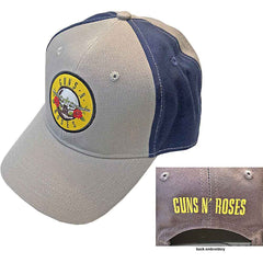 GUNS N' ROSES UNISEX BASEBALL CAP: CIRCLE LOGO - Official Licensed Product