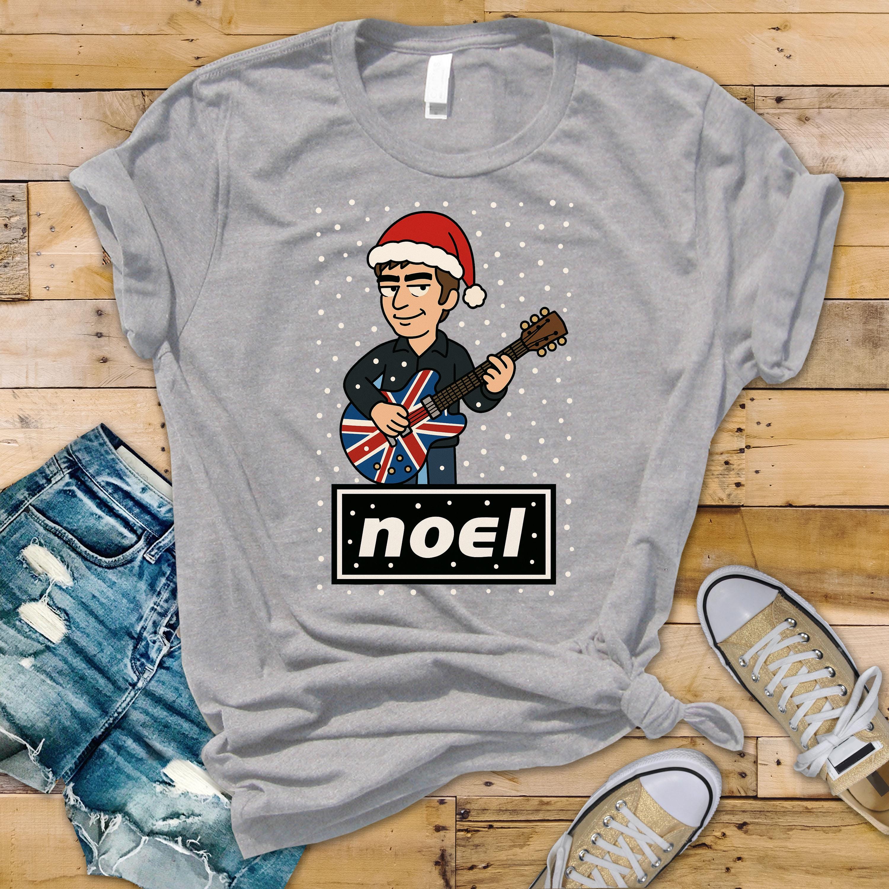 Funny Christmas Noel Music T-Shirt - UK Postage