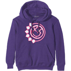 BLINK-182 UNISEX PULLOVER HOODIE: SIX ARROW SMILE (PURPLE) Licensed Product (Copy)