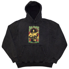 BOB MARLEY UNISEX STONE WASH PULLOVER HOODIE: 1978 - Licensed Product