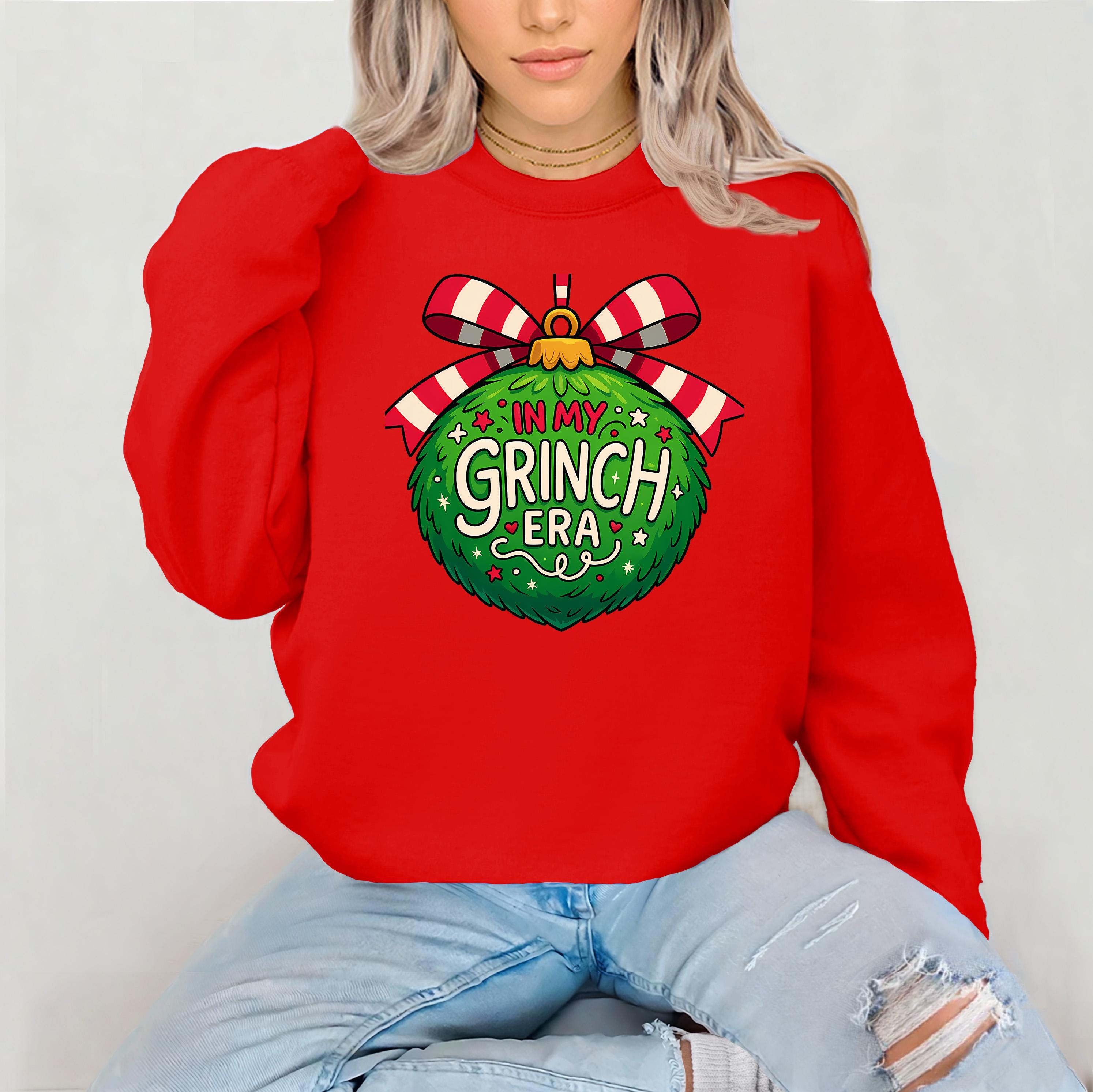 Christmas Sweatshirt: This is My Grinch Era Design