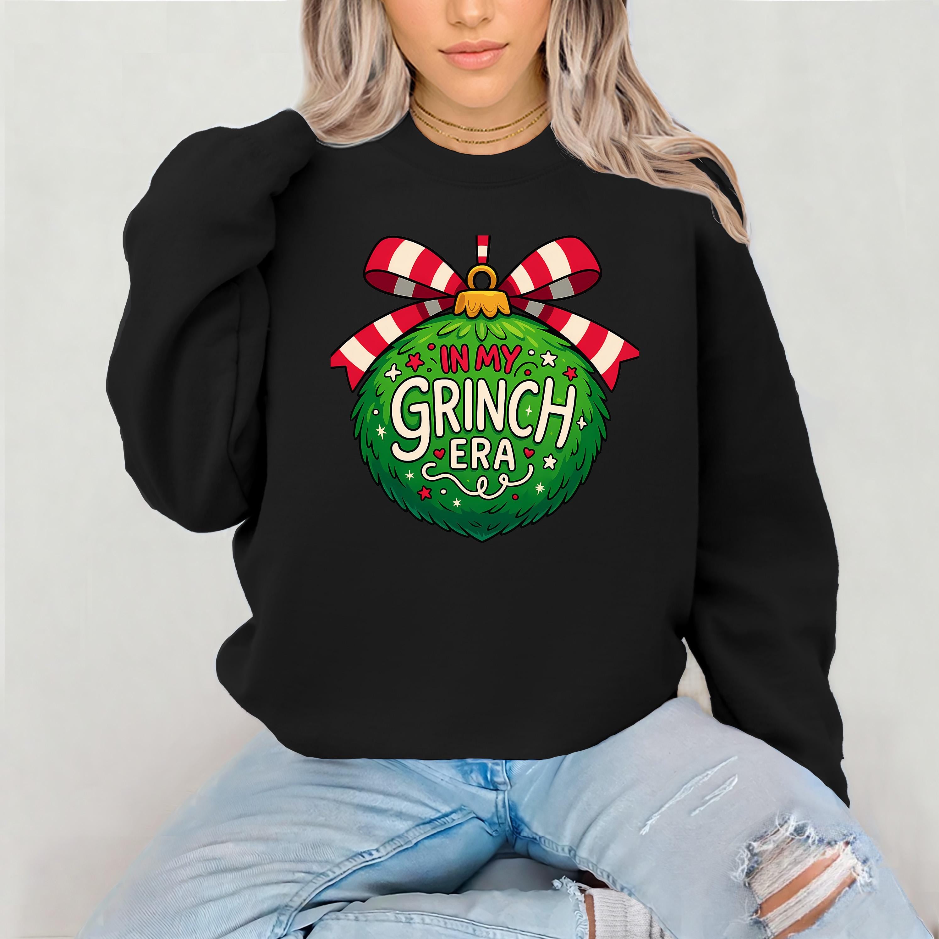 Christmas Sweatshirt: This is My Grinch Era Design