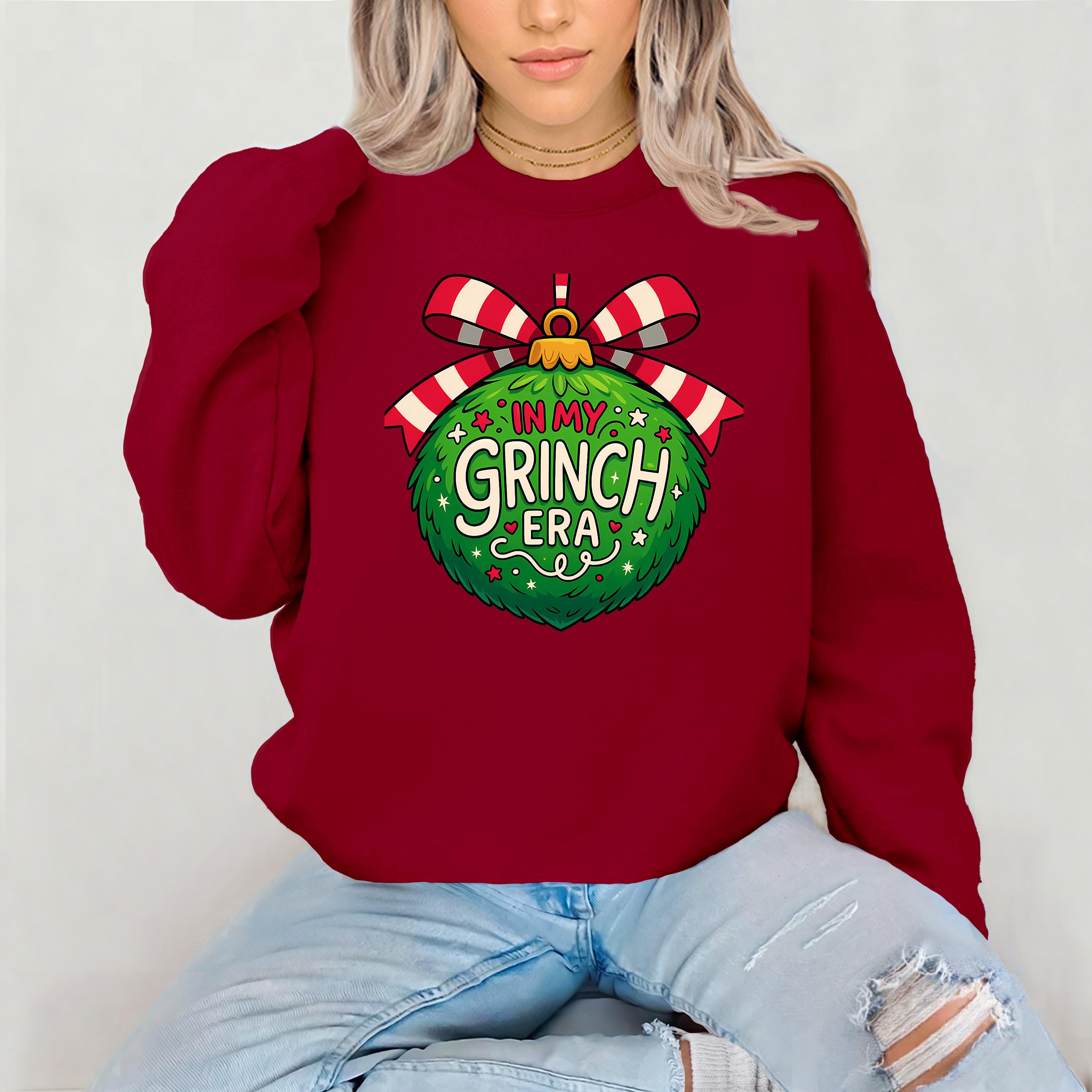 Christmas Sweatshirt: This is My Grinch Era Design