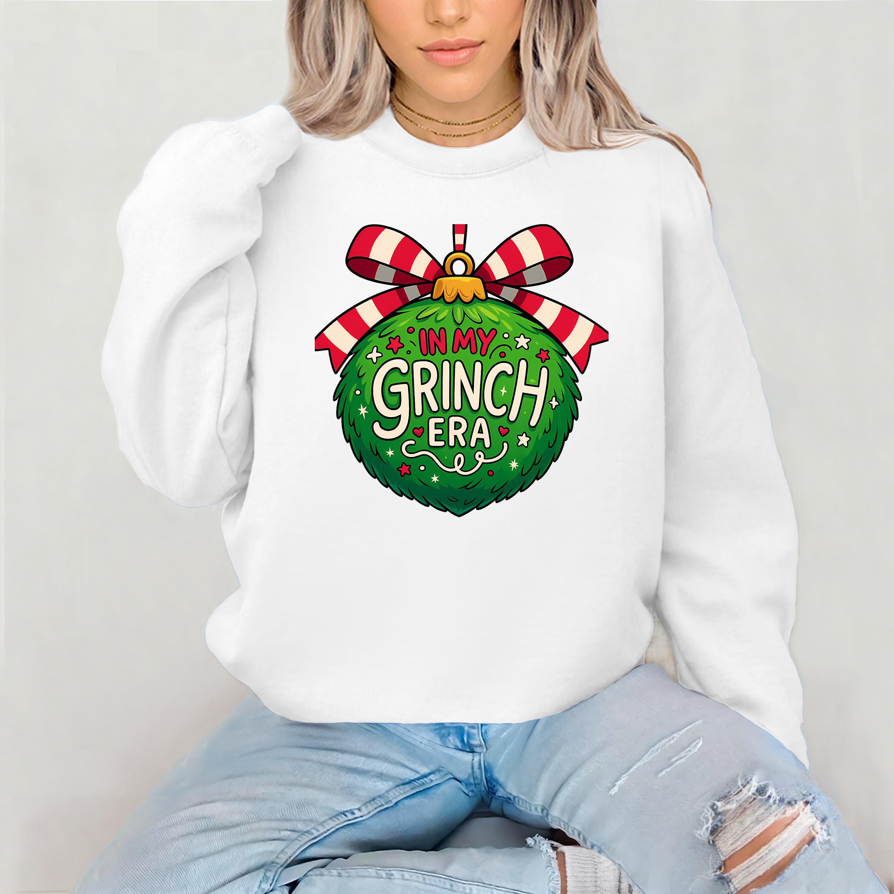 Christmas Sweatshirt: This is My Grinch Era Design