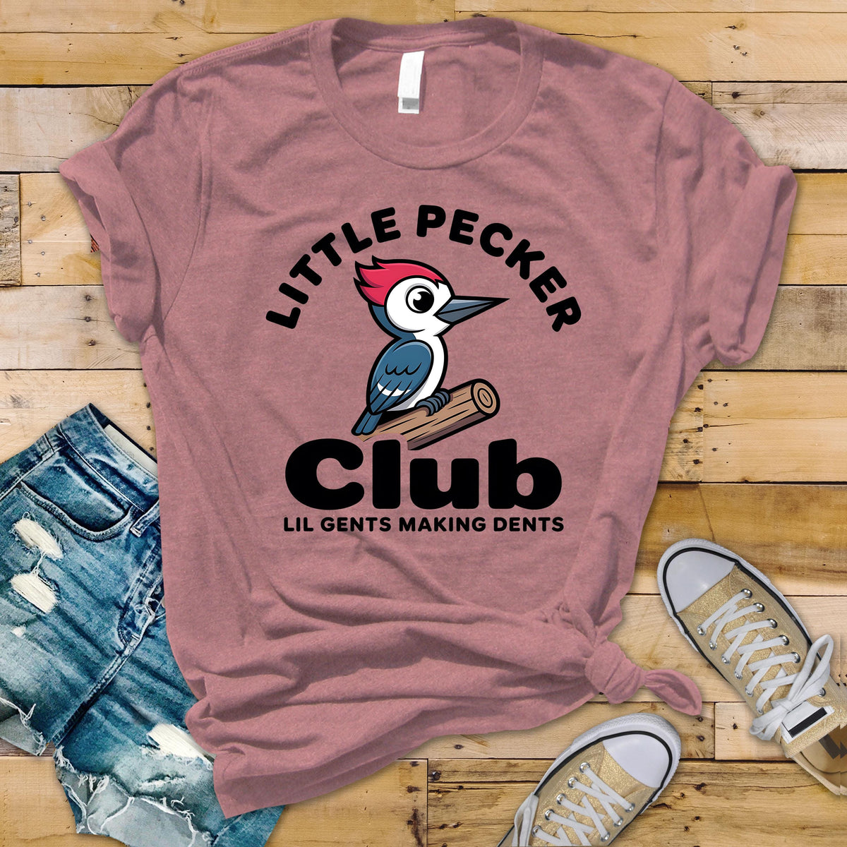 Funny T-Shirt - Little Pecker Club - Softstyle Tee
