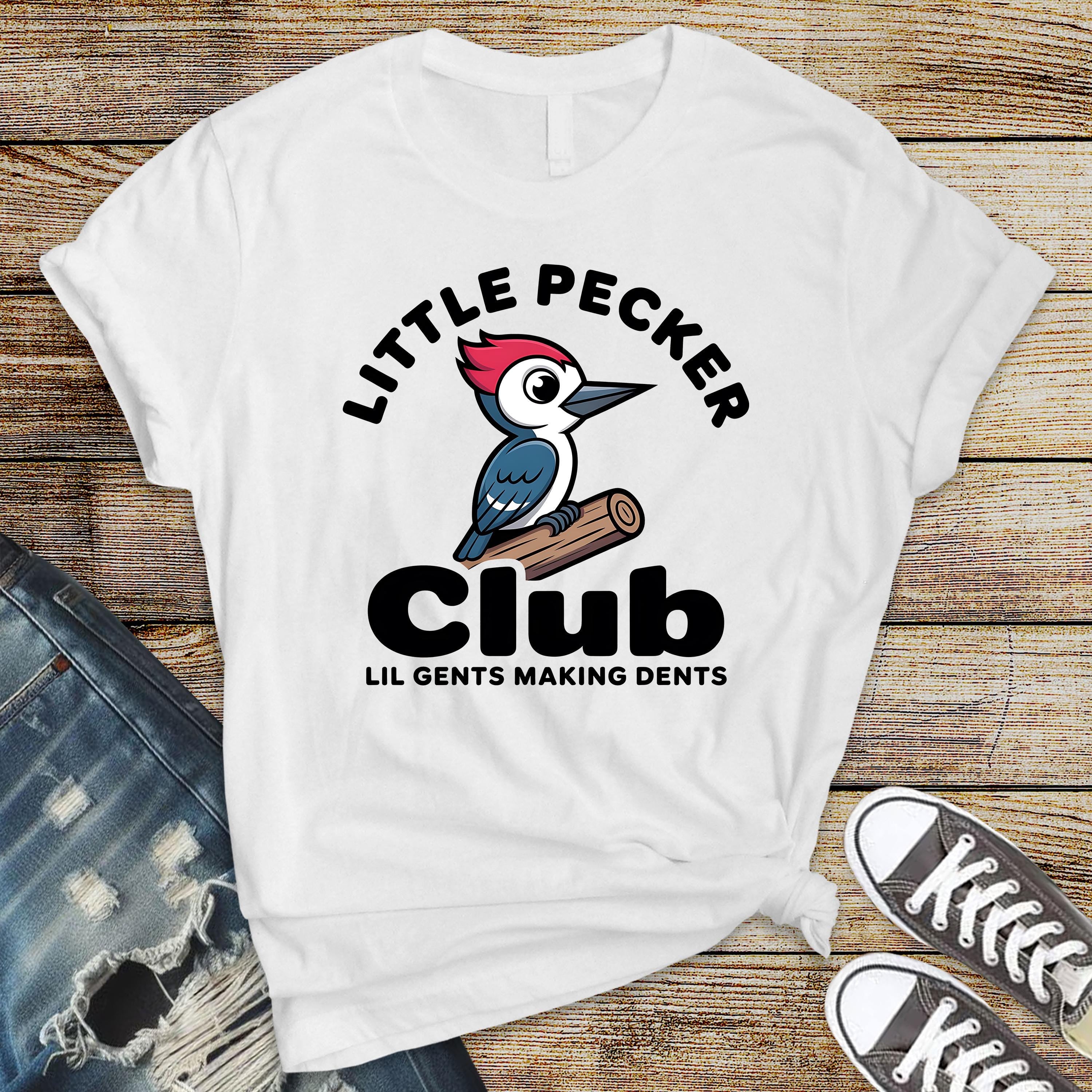 Funny T-Shirt - Little Pecker Club - Softstyle Tee