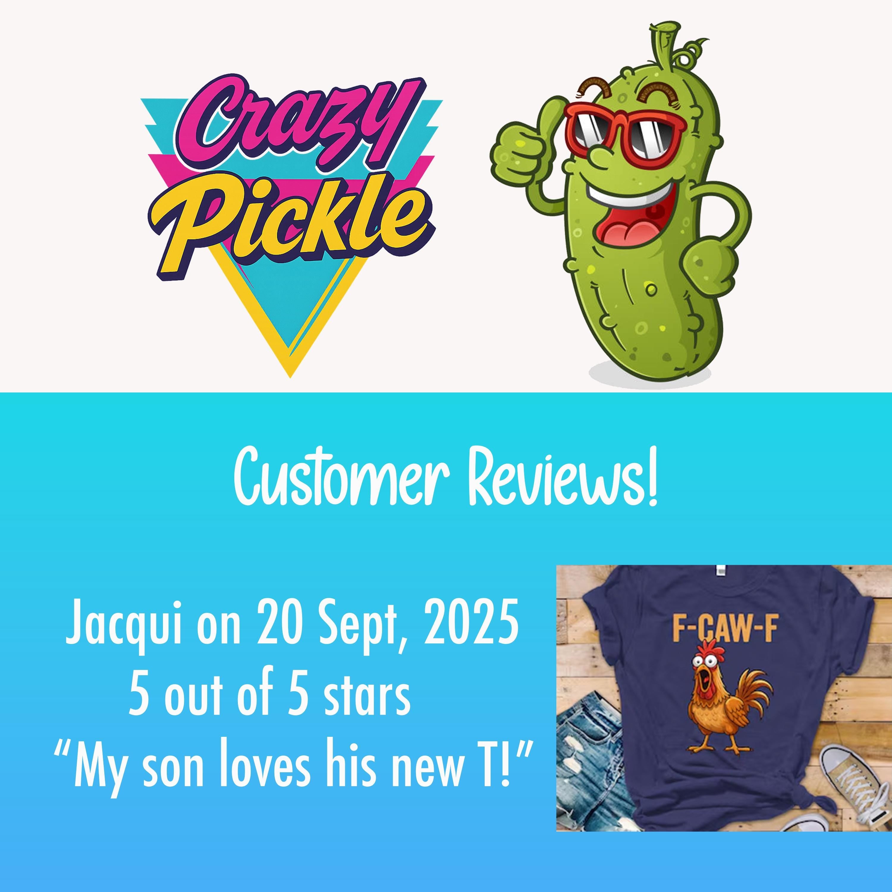 F-Caw-F Funny Chicken Unisex Graphic Tee: Tracked UK Shipping