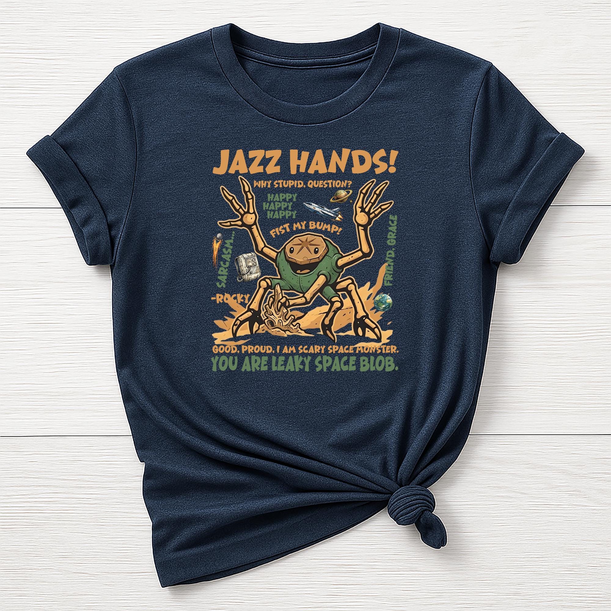 Dr Grace Movie Parody T-Shirt : Jazz Hands Design, Gildan Softstyle