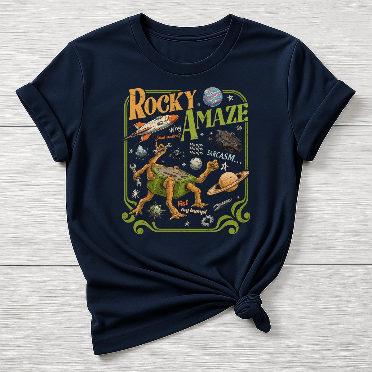 Dr Grace Movie Parody T-Shirt : Rocky Amaze Design, Gildan Softstyle
