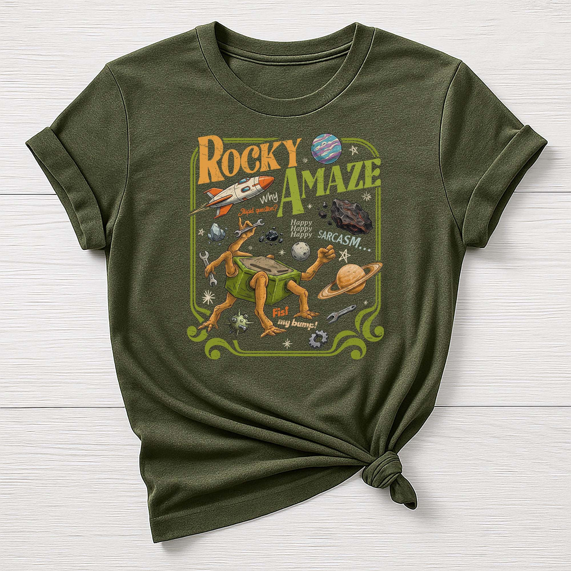 Dr Grace Movie Parody T-Shirt : Rocky Amaze Design, Gildan Softstyle