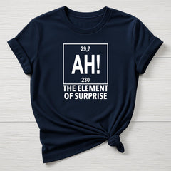 Dr Grace Movie Parody T-Shirt : AH! The Element of Surprise Design, Gildan Softstyle