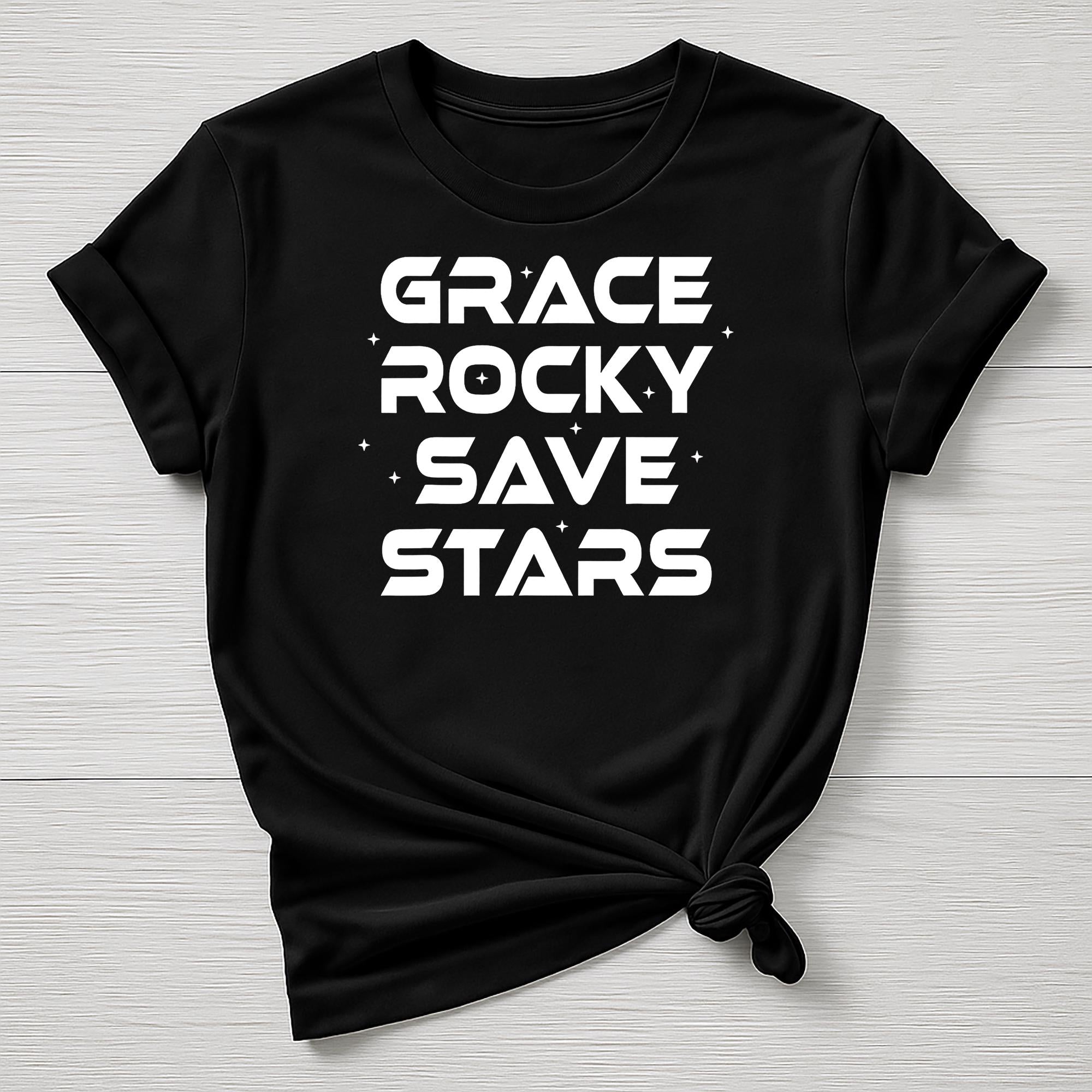 Dr Grace Movie Parody T-Shirt : Save Stars Design, Gildan Softstyle
