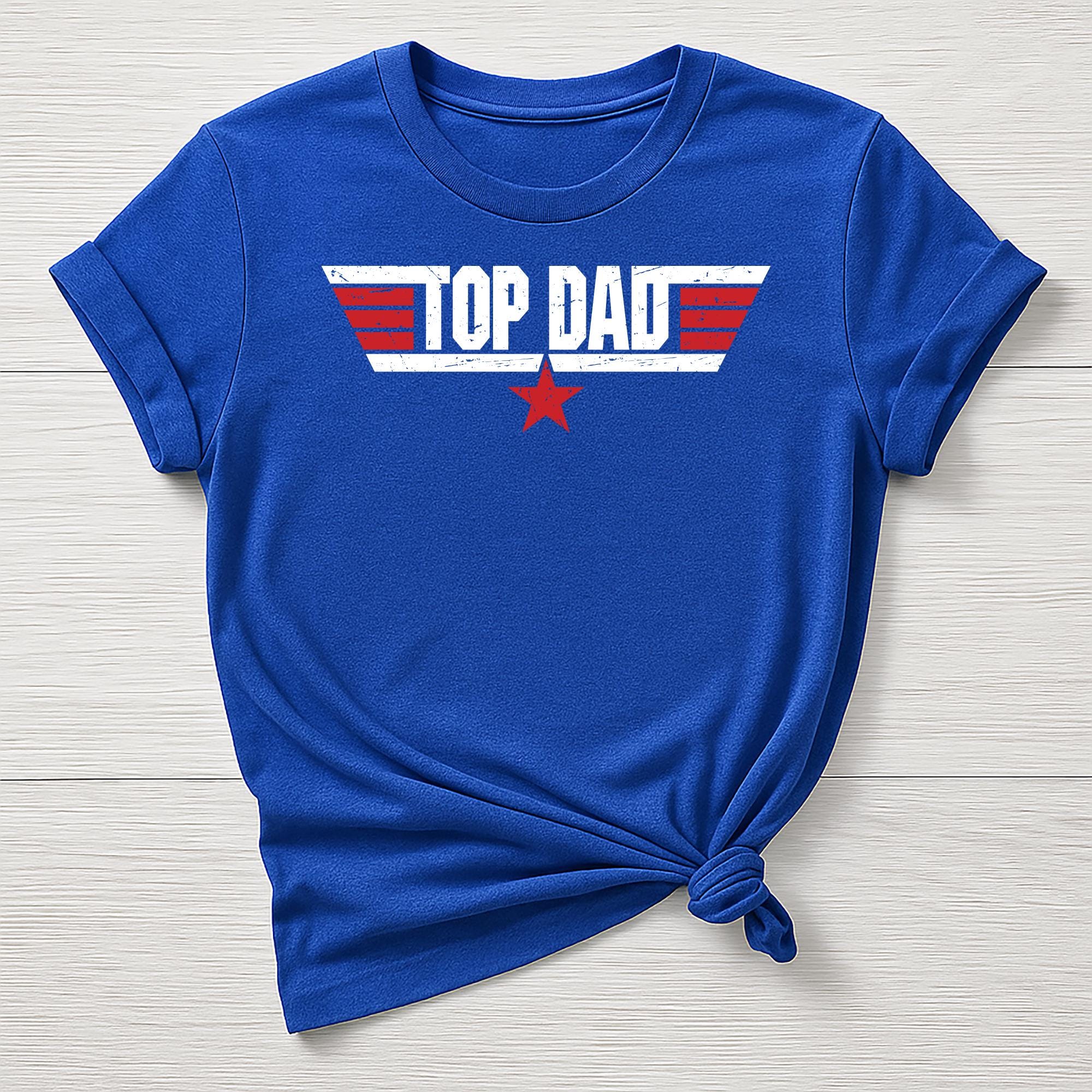 Fathers Day T-Shirt : Top Dad Design - Gildan Softstyle