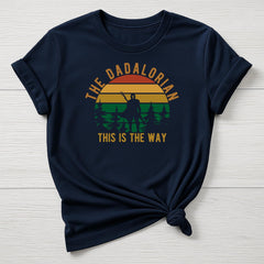 Fathers Day T-Shirt -  The Dadalorian – Funny Dad Tee with Fast Tracked UK Post