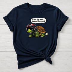 Need for Speed T-Shirt : Turtle Movie Parody Design - Gildan Softstyle