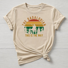 Fathers Day T-Shirt -  The Dadalorian – Funny Dad Tee with Fast Tracked UK Post