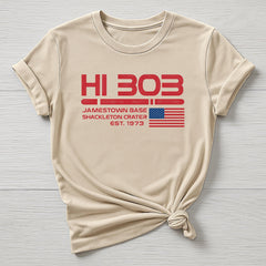 Hi Bob T-Shirt : Cult TV Space Design, Gildan Softstyle