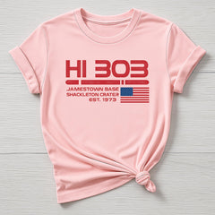 Hi Bob T-Shirt : Cult TV Space Design, Gildan Softstyle