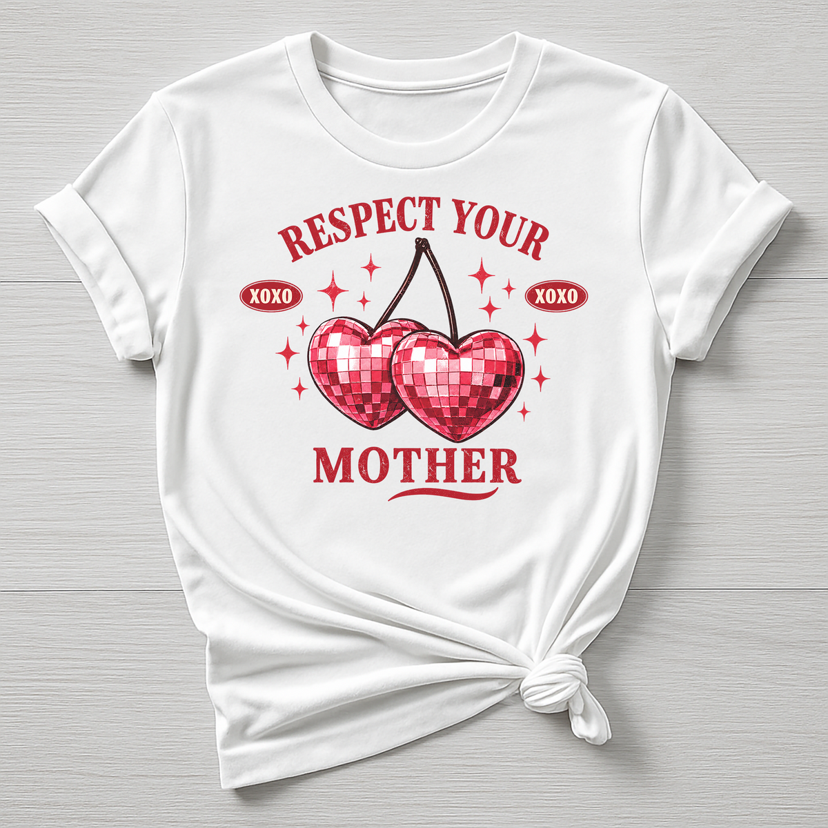 Music T-Shirt : Respect Your Mother  Design, Gildan Softstyle
