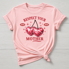 Music T-Shirt : Respect Your Mother  Design, Gildan Softstyle