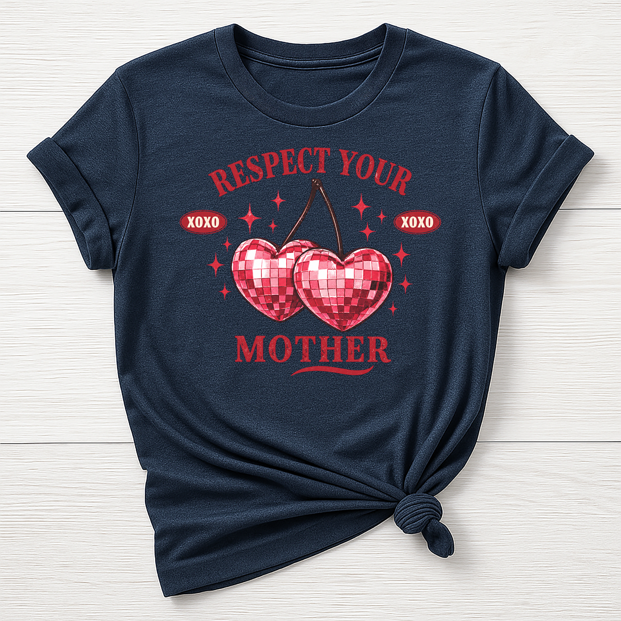 Music T-Shirt : Respect Your Mother  Design, Gildan Softstyle