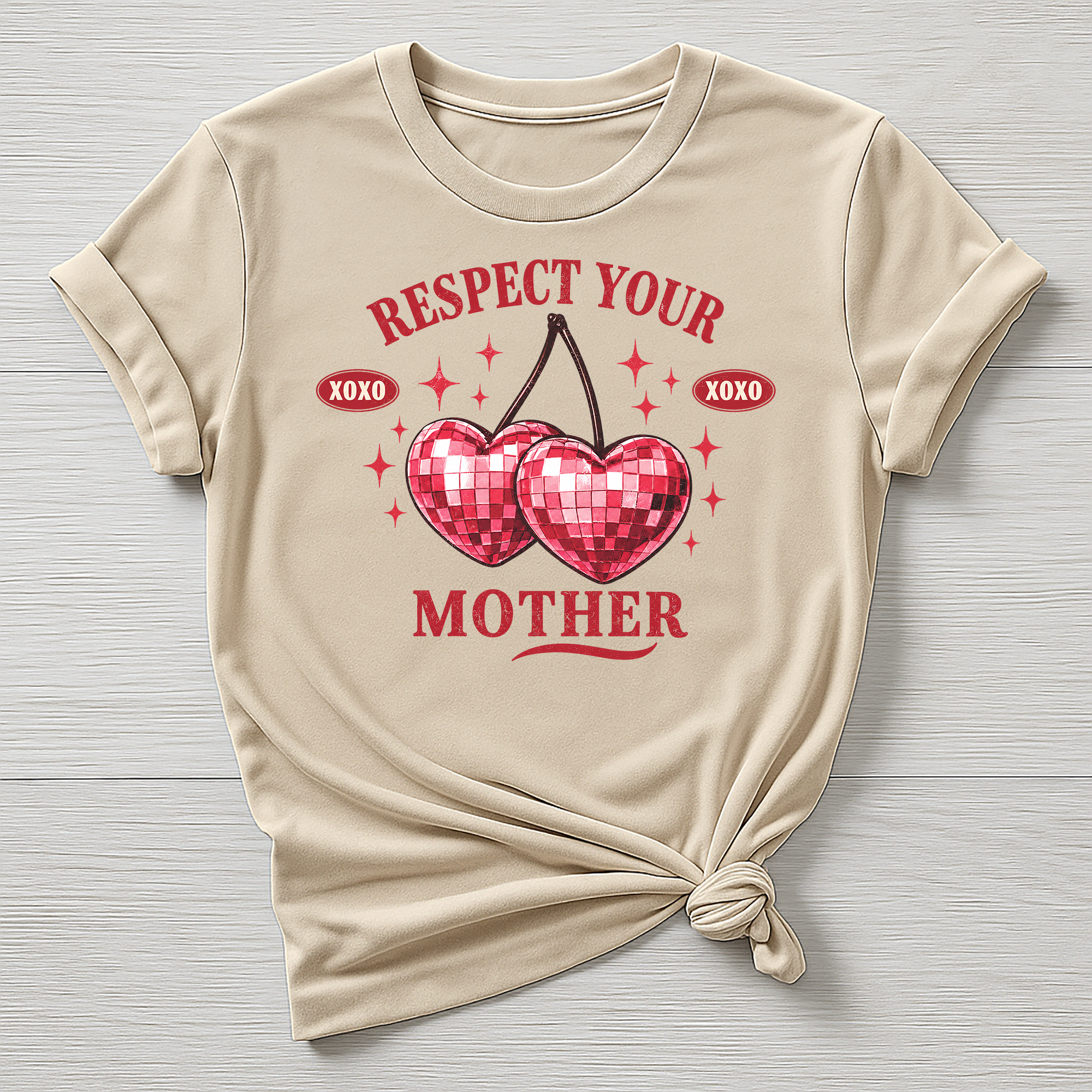 Music T-Shirt : Respect Your Mother  Design, Gildan Softstyle