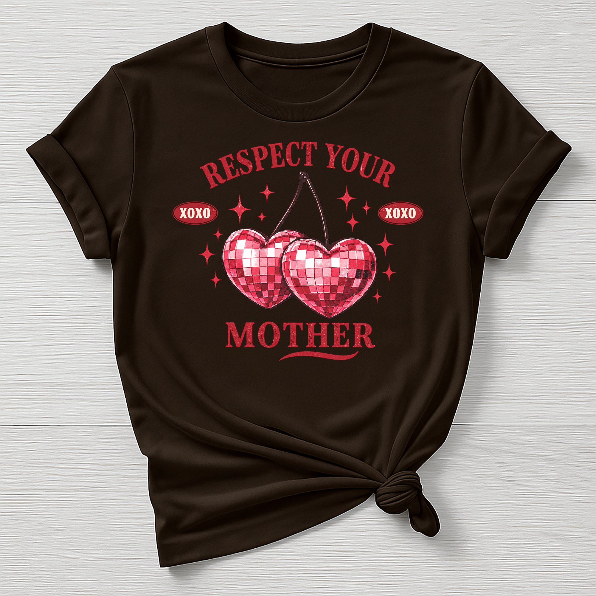 Music T-Shirt : Respect Your Mother  Design, Gildan Softstyle